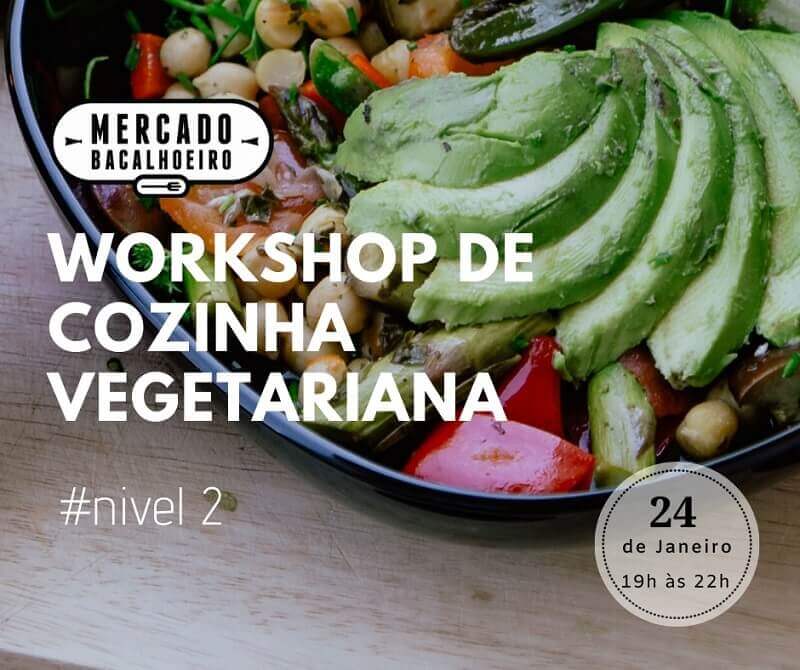 Workshop de cozinha vegetariana nível 2